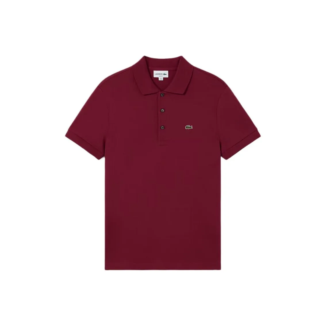 LACOSTE Polo Shirts Men's Bordeaux Burgundy