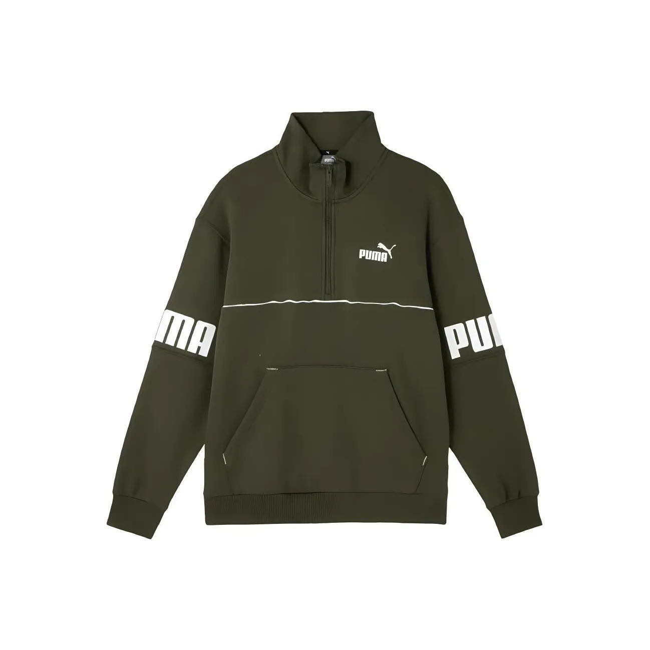 PUMA Power ColorJackets Half Zip TR Sweatshirt Men's Jasper