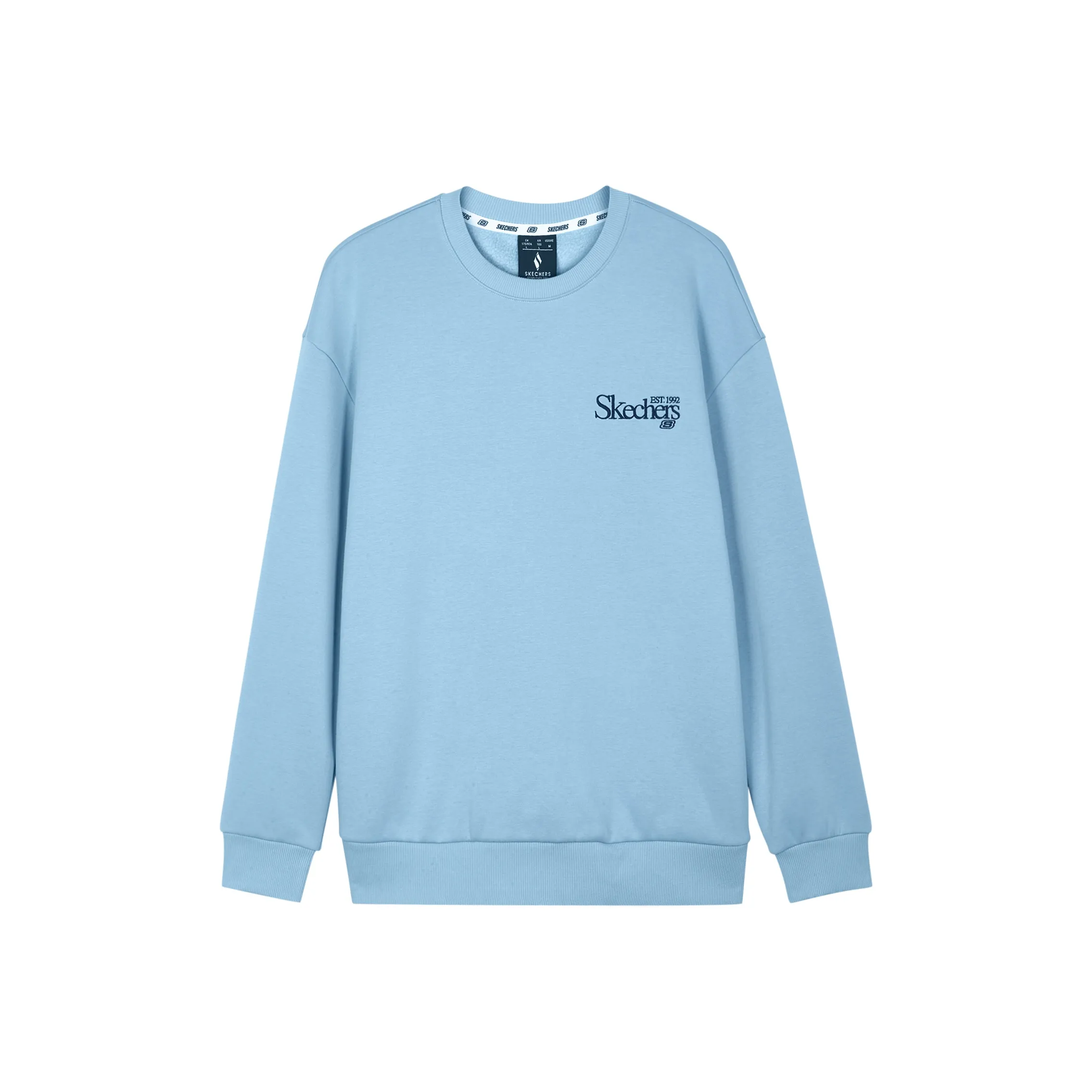 Свитшот Skechers Унисекс Небесно-голубой