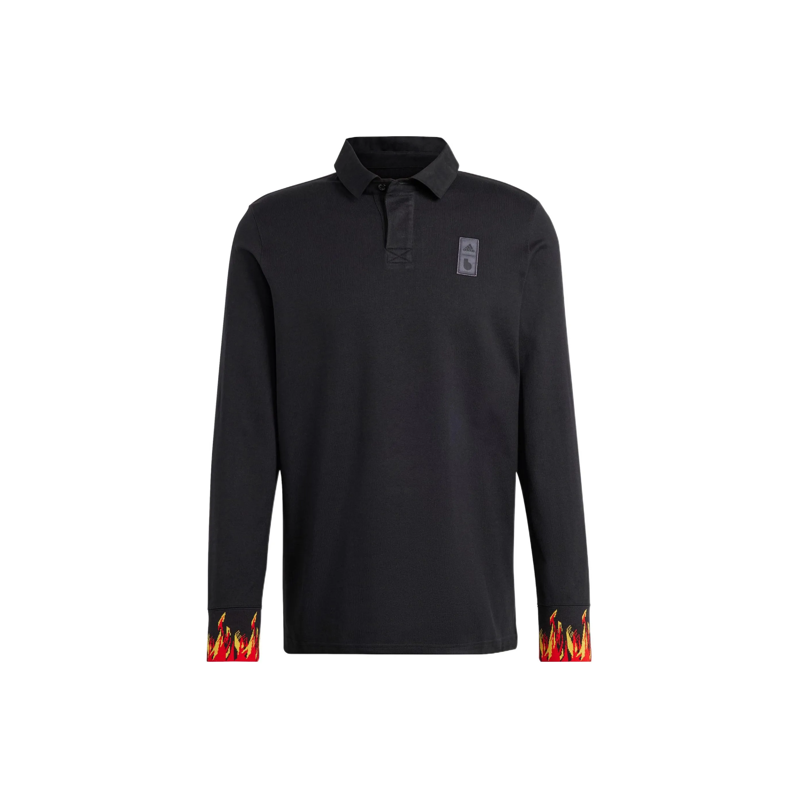 Adidas Мужское Поло Черное