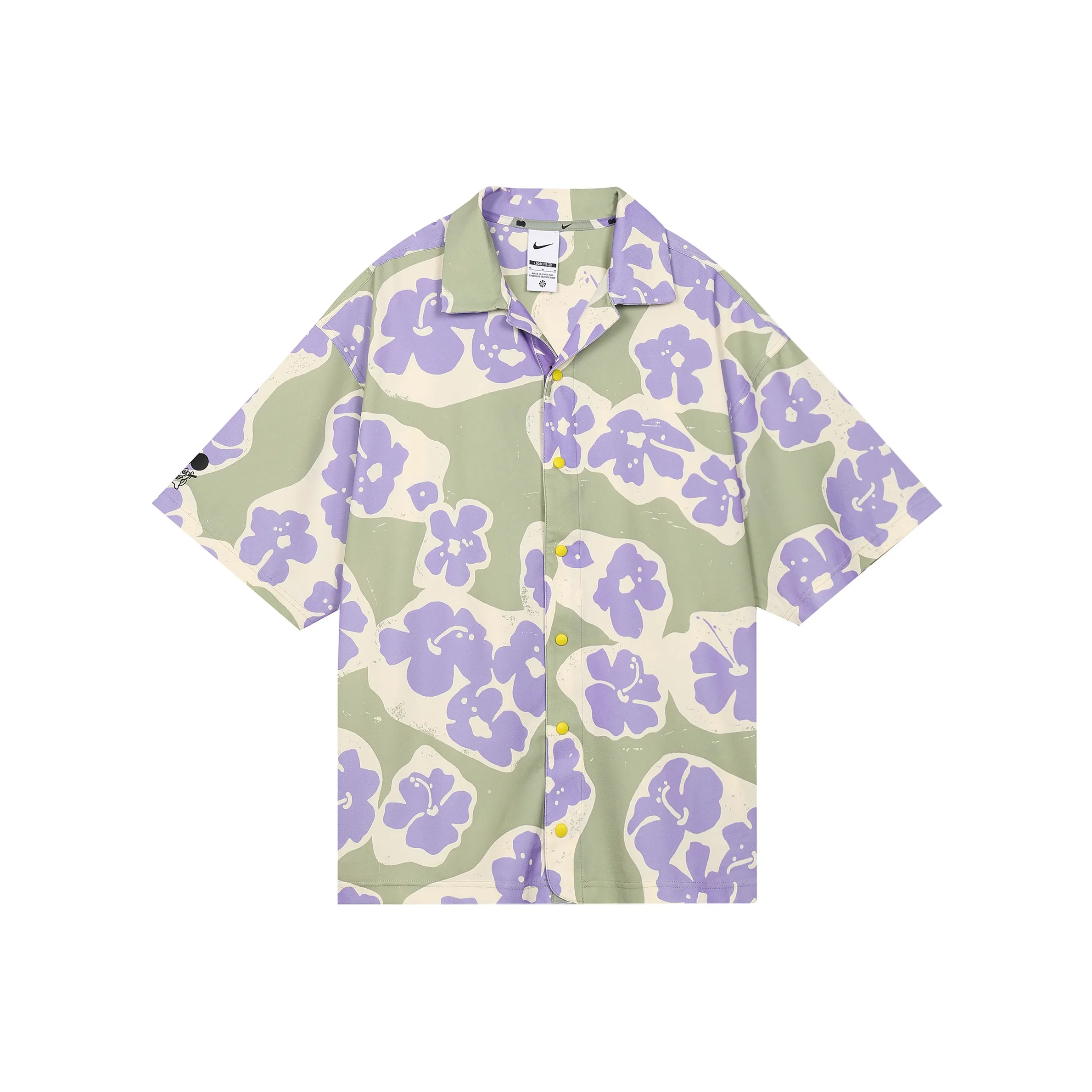 Nike X Naomi Osaka Co branded Series Shirts Men's Oil Green