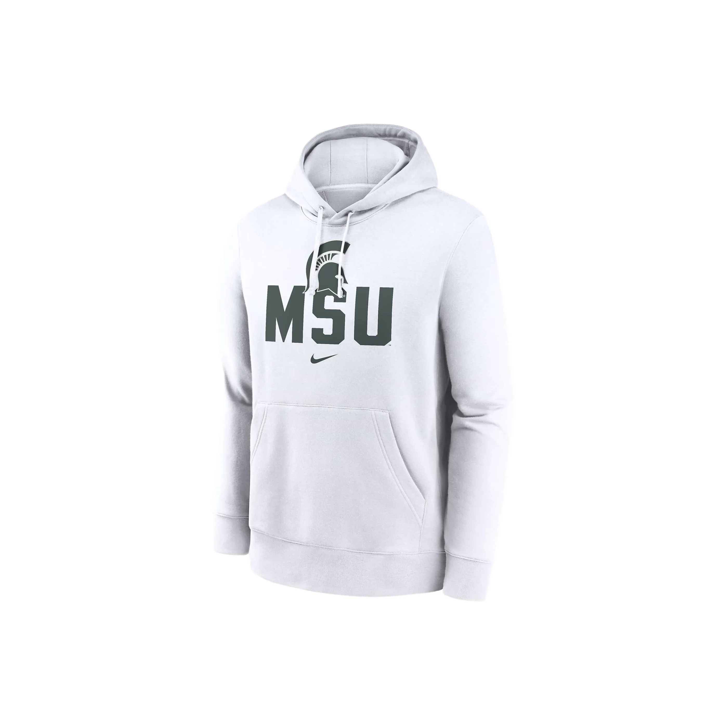 Nike Michigan State Spartans Primetime Club Campus Men's Nike College Pullover Hoodie