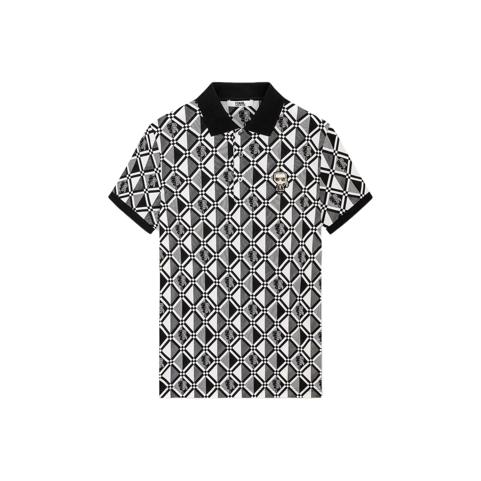 Поло Мужское KARL LAGERFELD Многоцветное