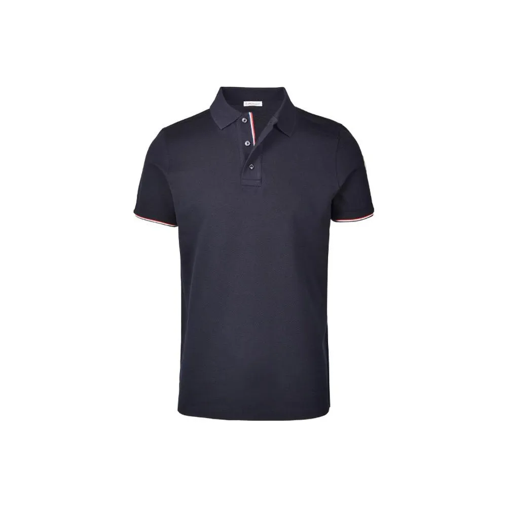Moncler FW22 Polo Shirts Men's Blue