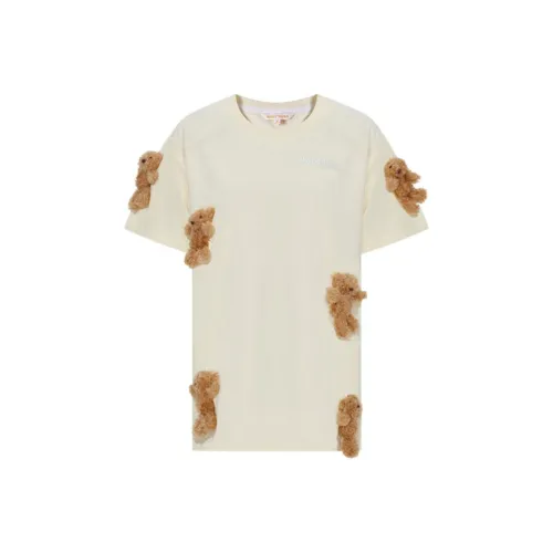 NOISY TEDDY Абрикос Унисекс Футболка