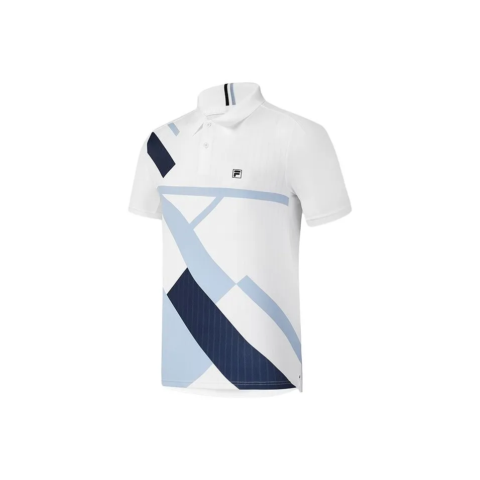 FILA Polo Shirt Men's All Over Print