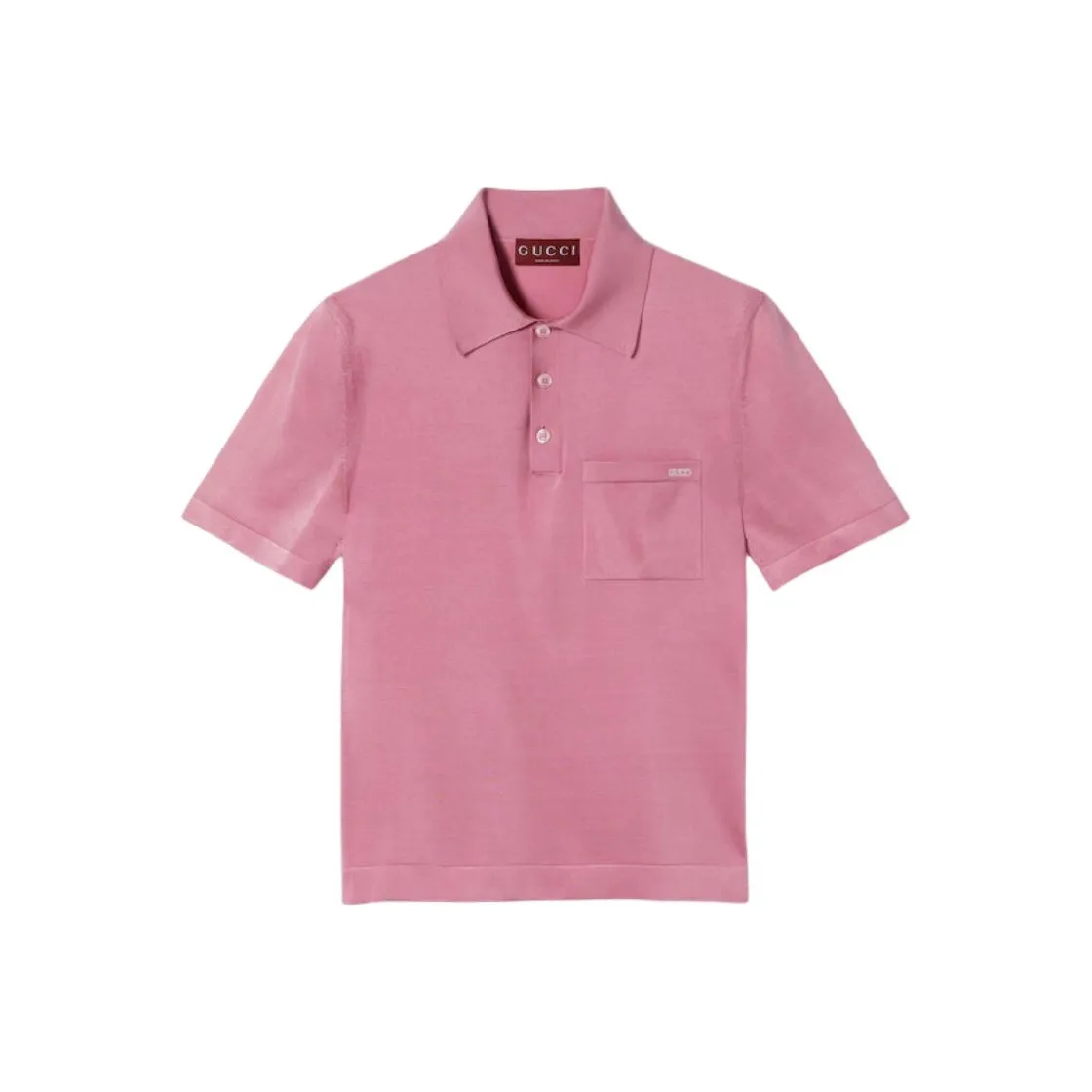 GUCCI Fine Knit Polo Top