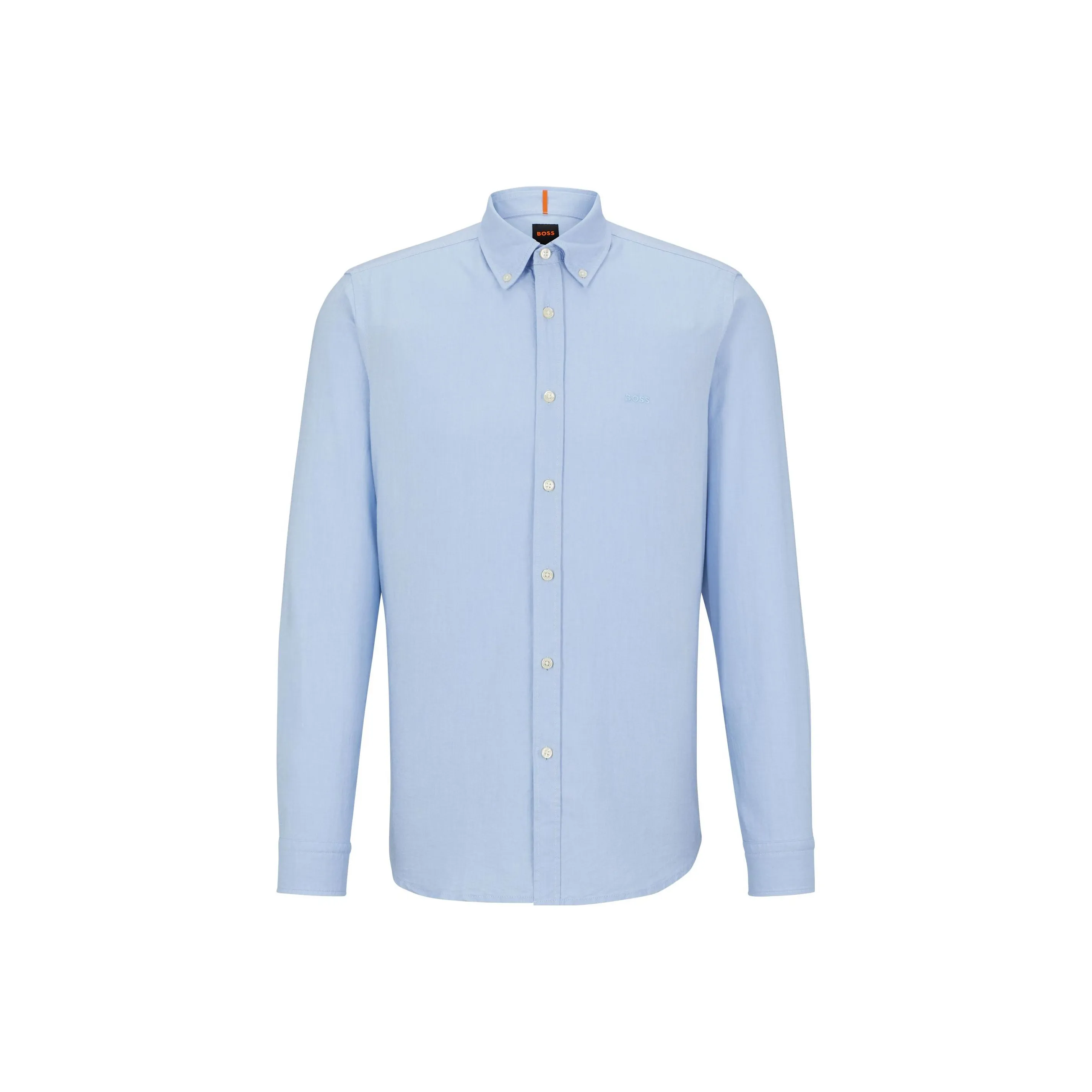 Hugo Boss Светло-Синие Мужские Рубашки