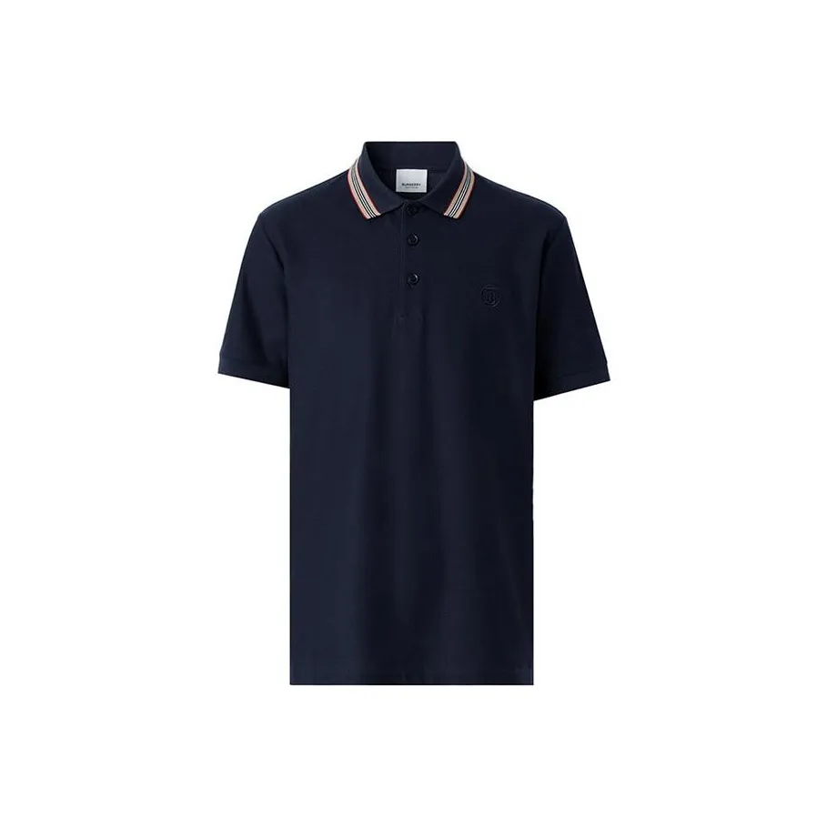 Burberry Embroidered Tb Polo Shirt