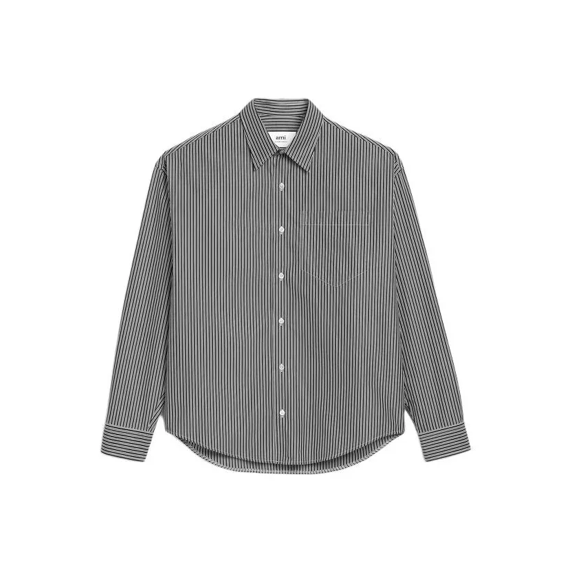 AMIPARIS SS24 Рубашка Унисекс Черная