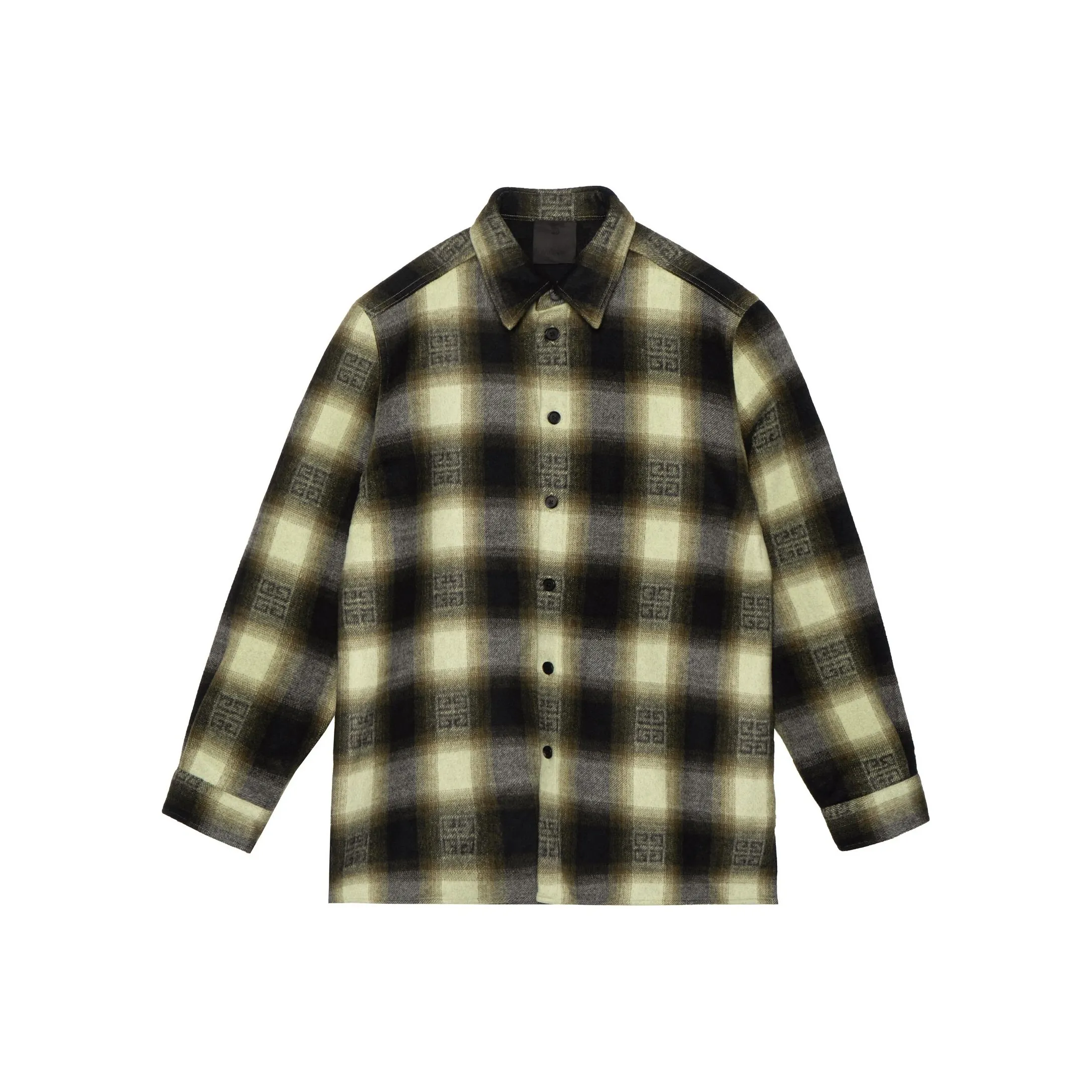 Givenchy Classic Fit All Over Print Long Sleeve Overshirt