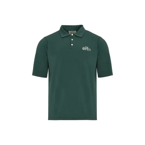 MANORS GOLF APPAREL Зеленый Мужское Поло