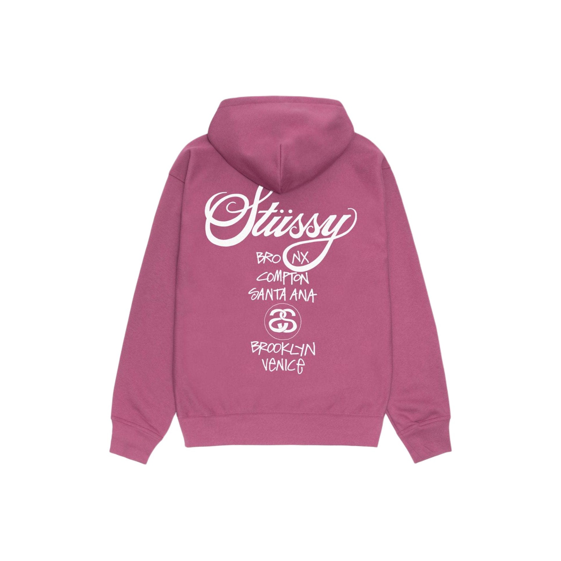 Stussy Outline Zip Hoodie / BLACKPINKロゼ Stussy Outline Zip Hoodie / BLACKPINKロゼ