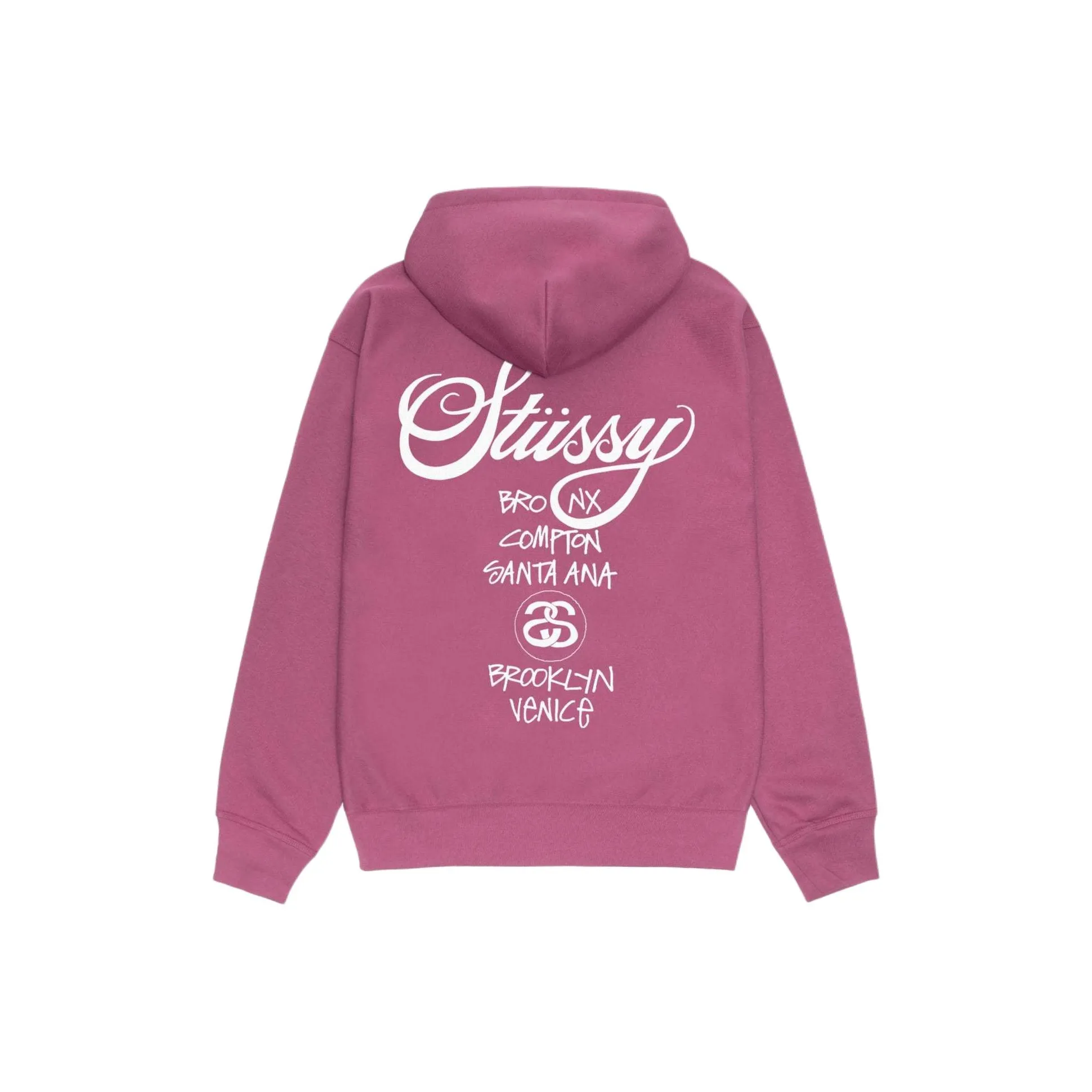 Stussy World Tour Zip Hoodie