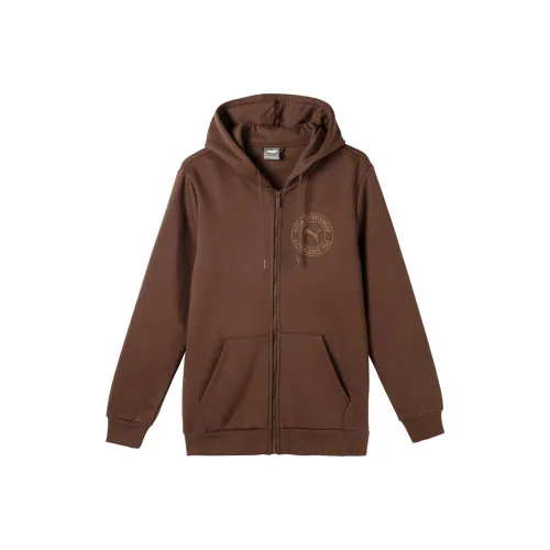 PUMA Tonal Кофейно-коричневый Мужские Свитшоты