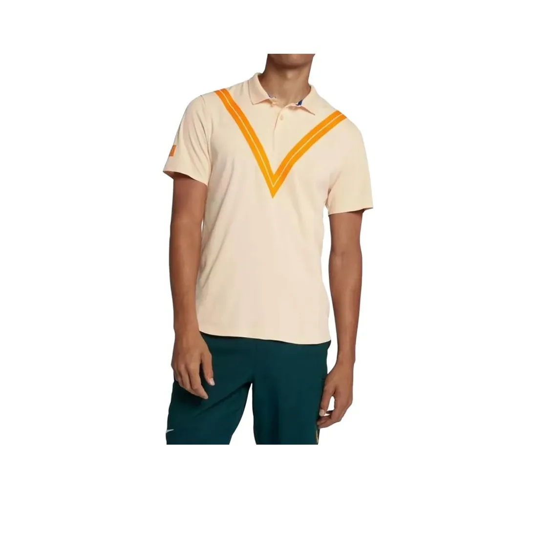 Nike Желтая Мужская Поло