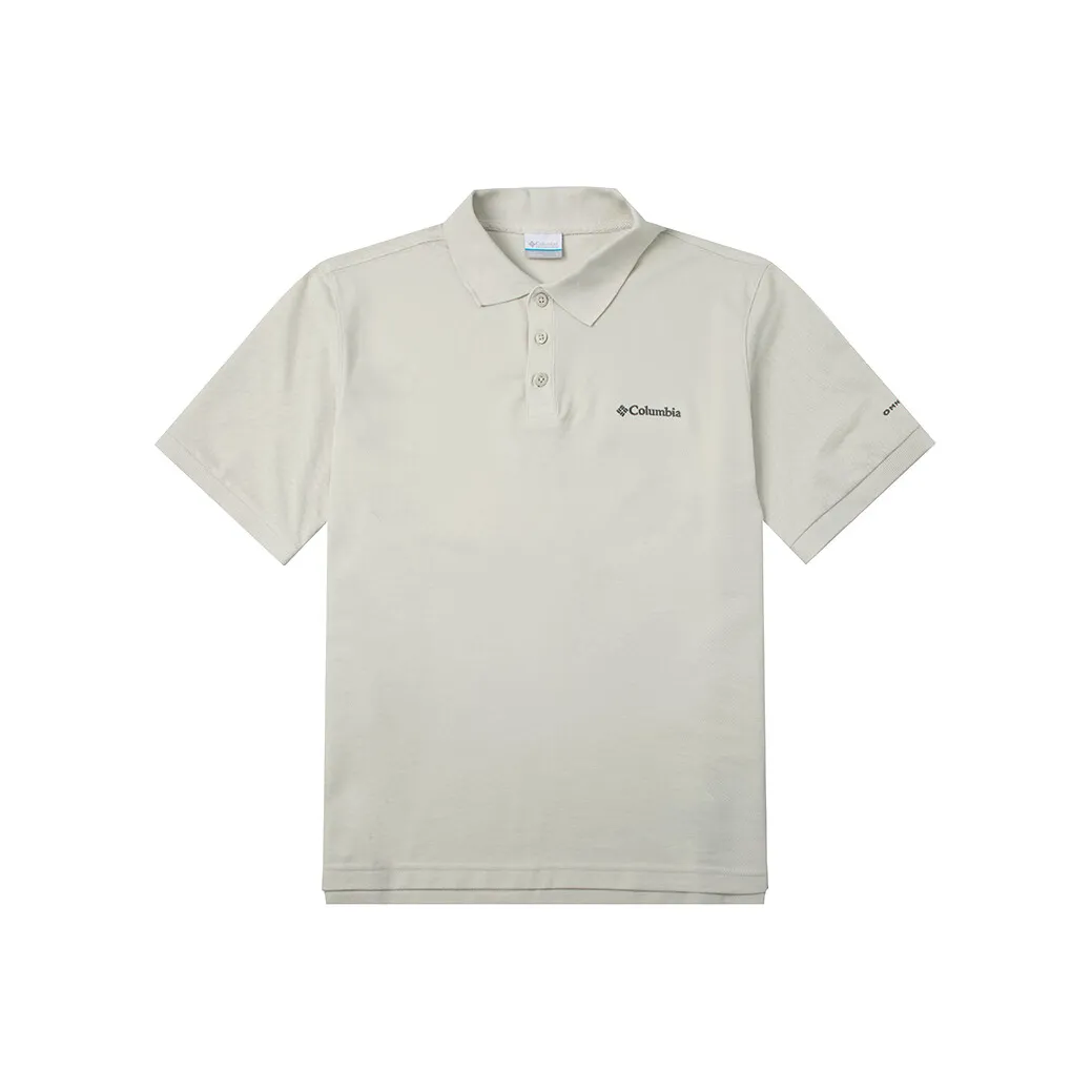Columbia совместное брендирование Casual Outdoor Поло Мужское Бежевый