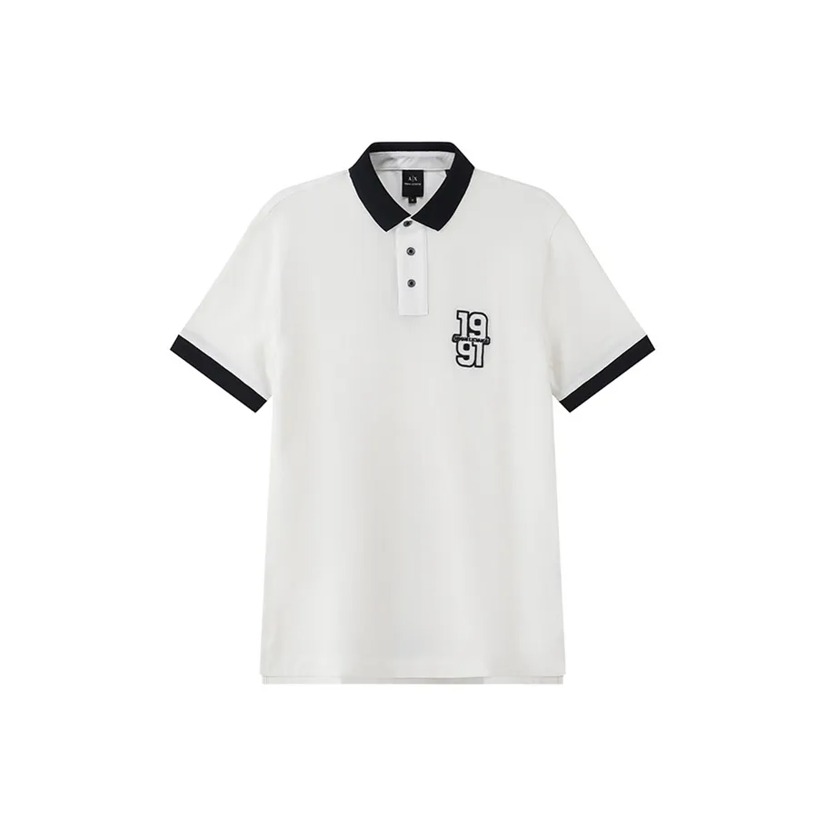 ARMANI EXCHANGEAE Polo Shirt Men's White