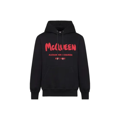 Alexander McQueen Черный Мужские Свитшоты