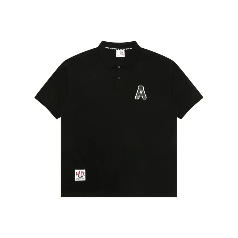 Aape By *A Bathing APE® Cotton Polo Shirt