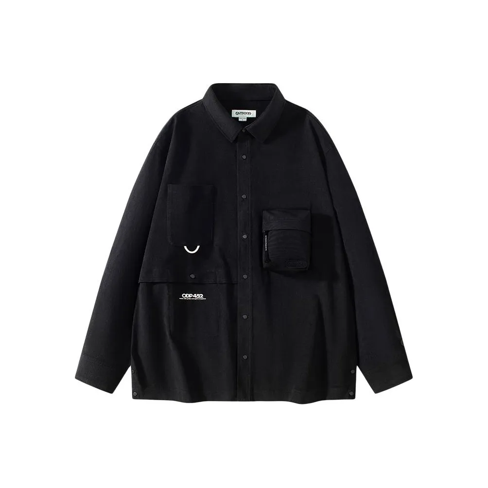 OUTDOOR PRODUCTS Рубашка Мужская Классическая Черная