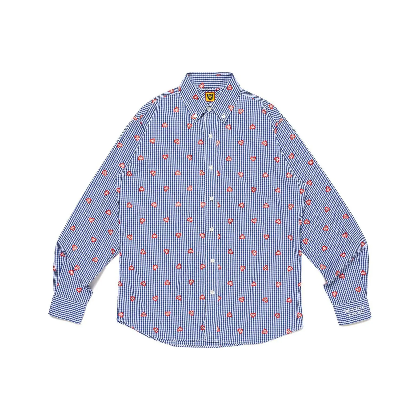 HUMAN MADE Heart Gingham Check Shirt