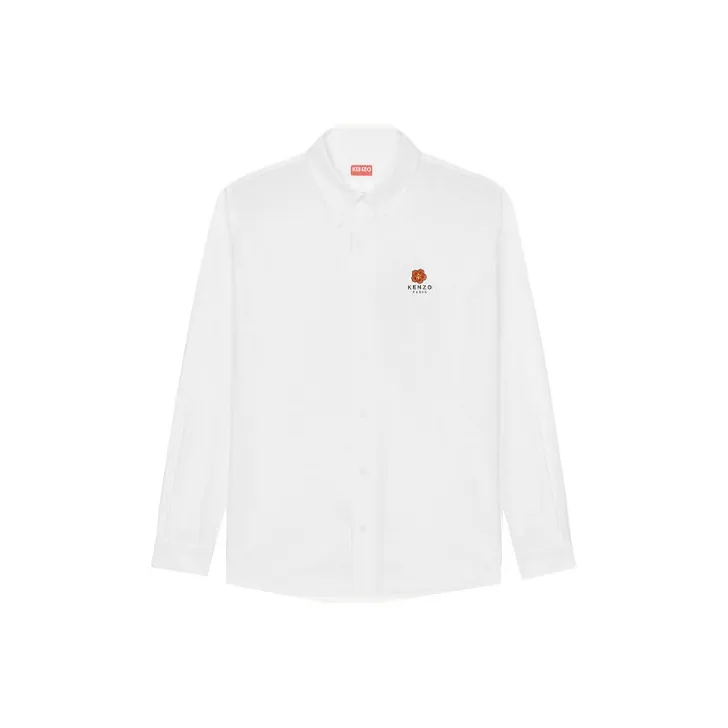 KENZO Boke Flower Series Shirts Men's White