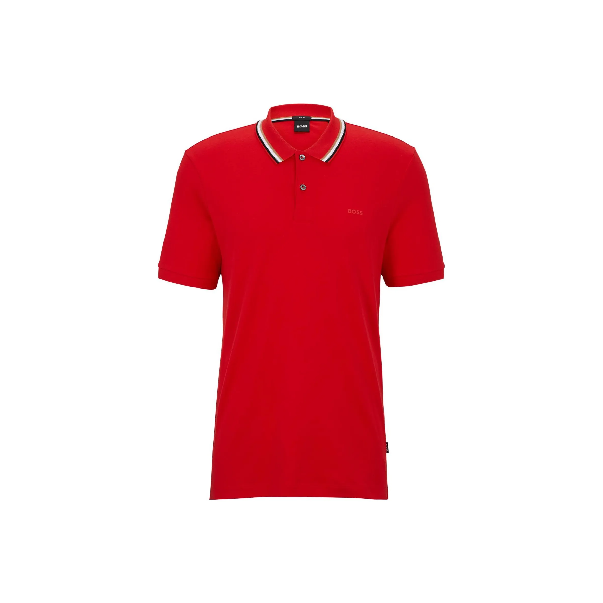 HUGO BOSS Polo Shirts Men's Red