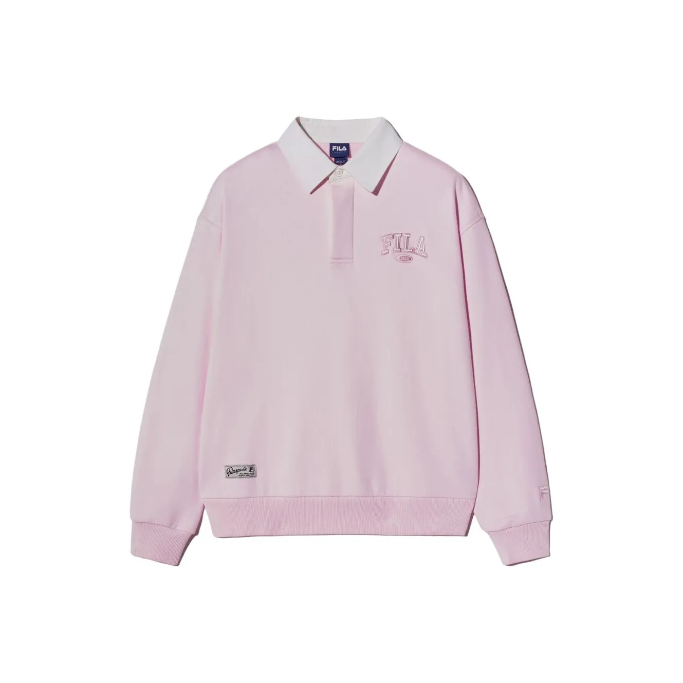 FILA Polo Shirts Unisex Pink