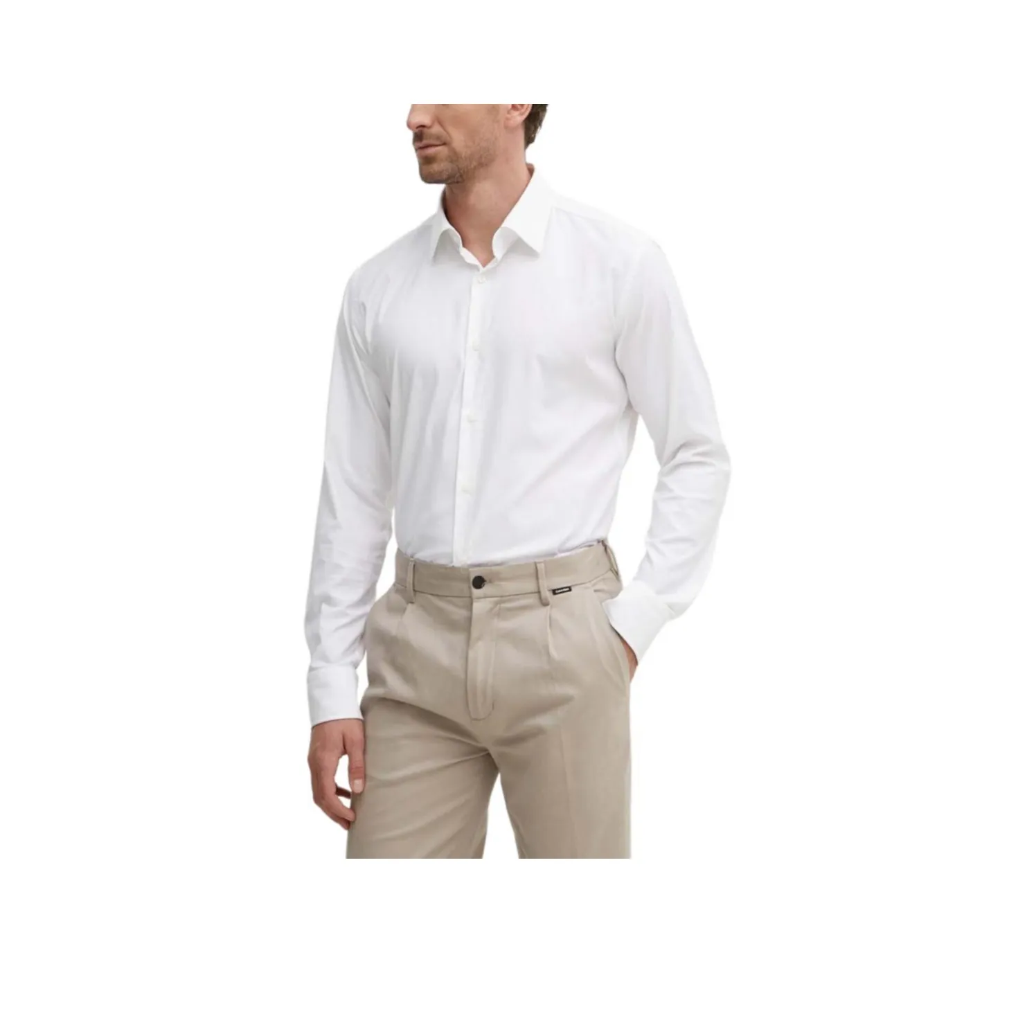 Hugo Boss Белые Мужские Рубашки