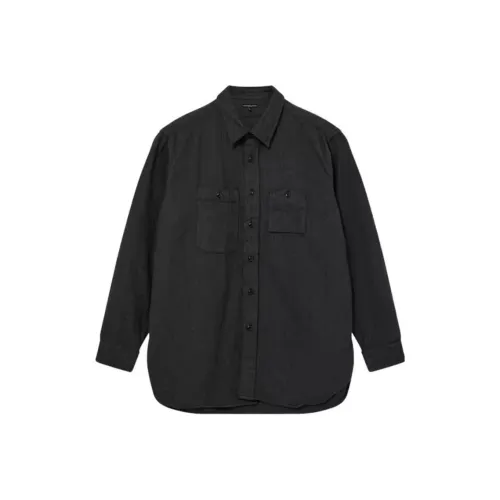 ENGINEERED GARMENTS Черная Мужская Рубашка