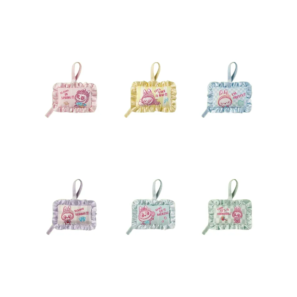 POP MART MOKOKO Labubu Бодрый Spring Collection Слепые коробки Один Mystery Коробка Целая коробка 6 шт