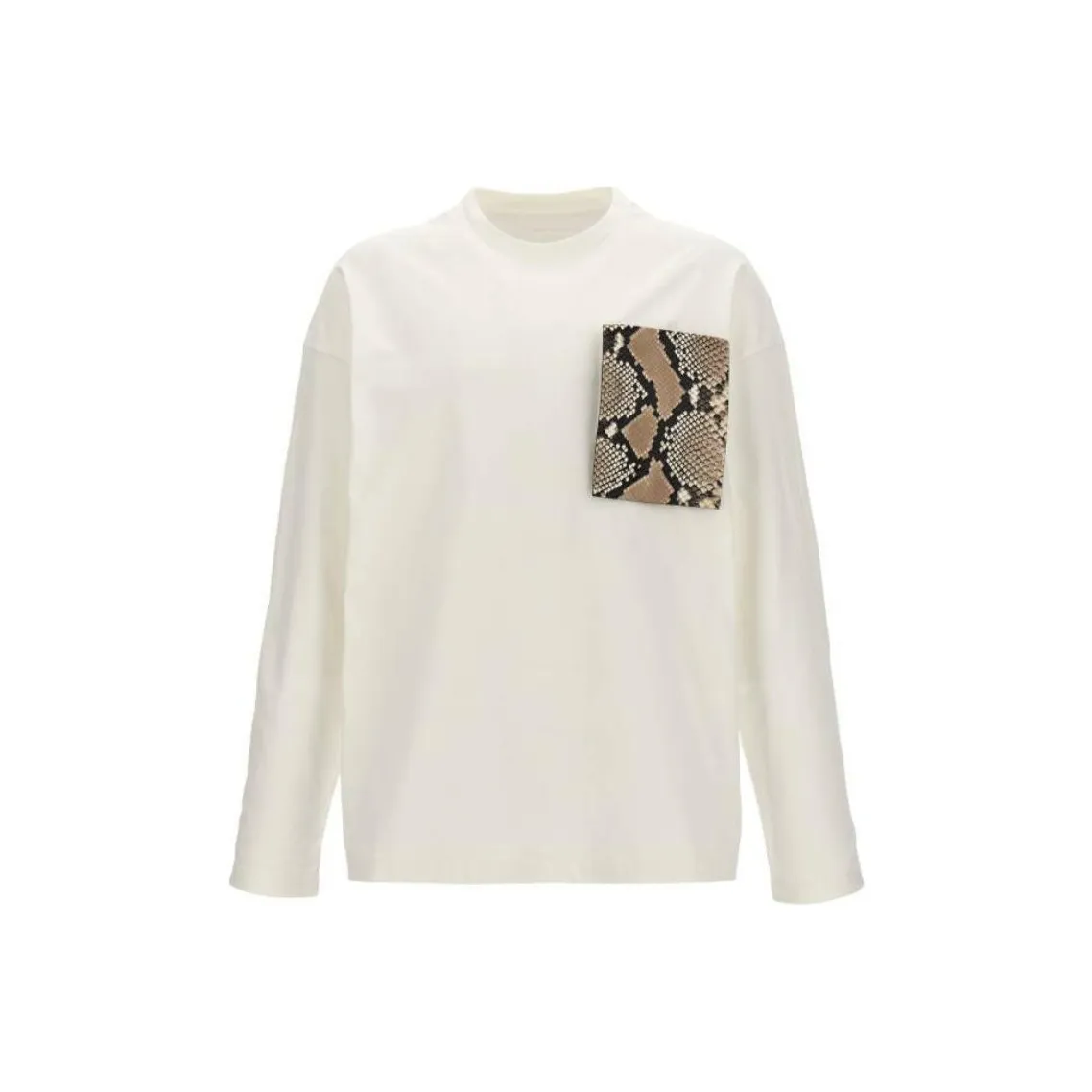 JIL SANDER Patterned Pocket Long Sleeved T Shirt
