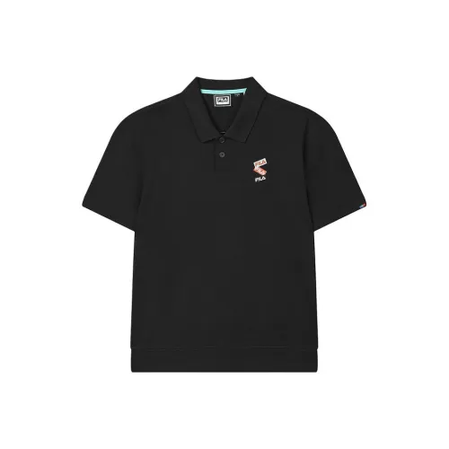 FILA ORIGINALE Глубокий черный BK Унисекс Поло
