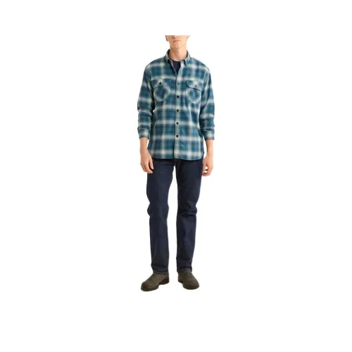 PENDLETON Синие Мужские Рубашки