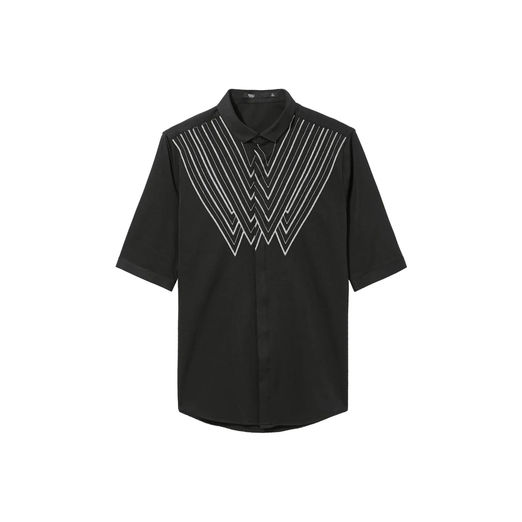 Pin Li Shirts Men's Black