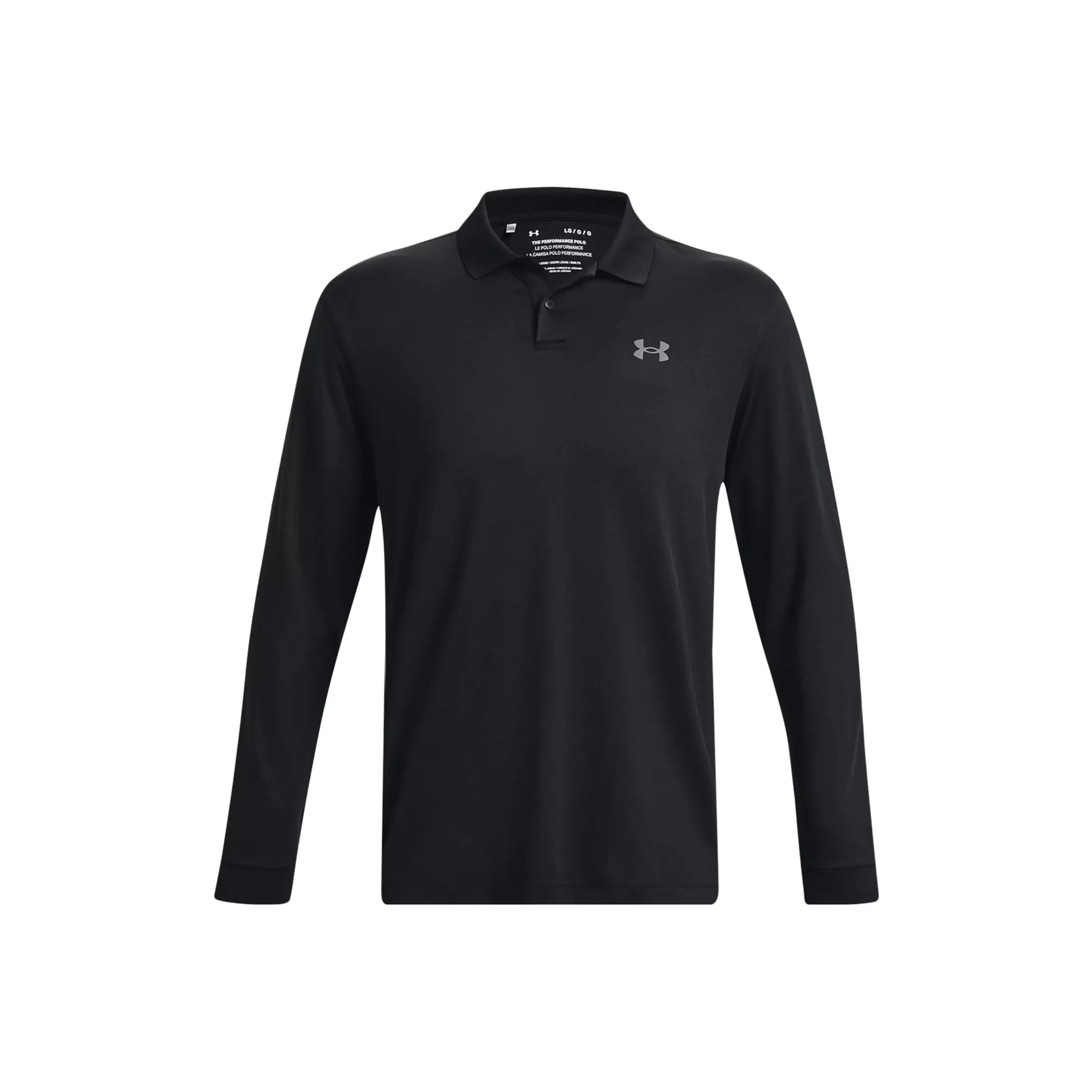 Under Armour Мужское Поло Черное