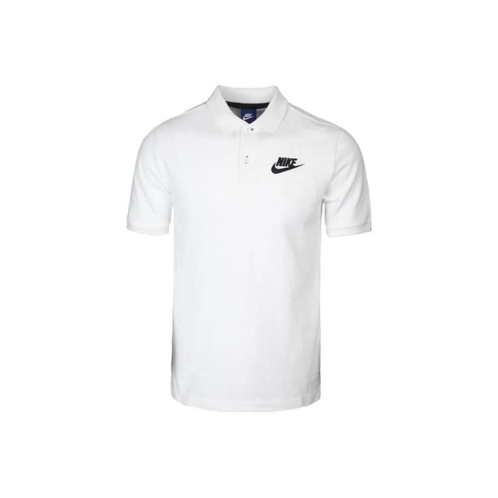 Nike Белая Мужская Поло