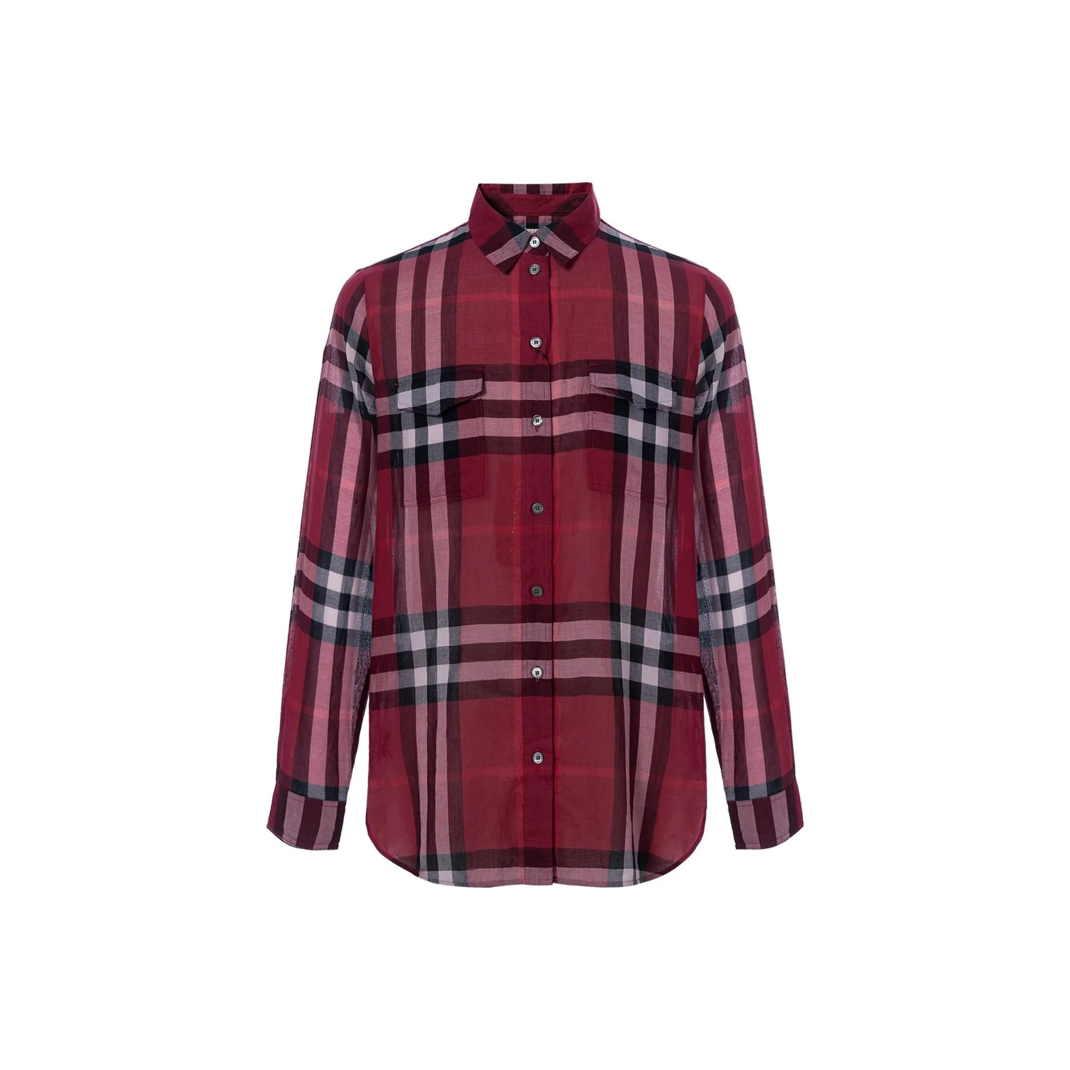Burberry Shirts Unisex Red