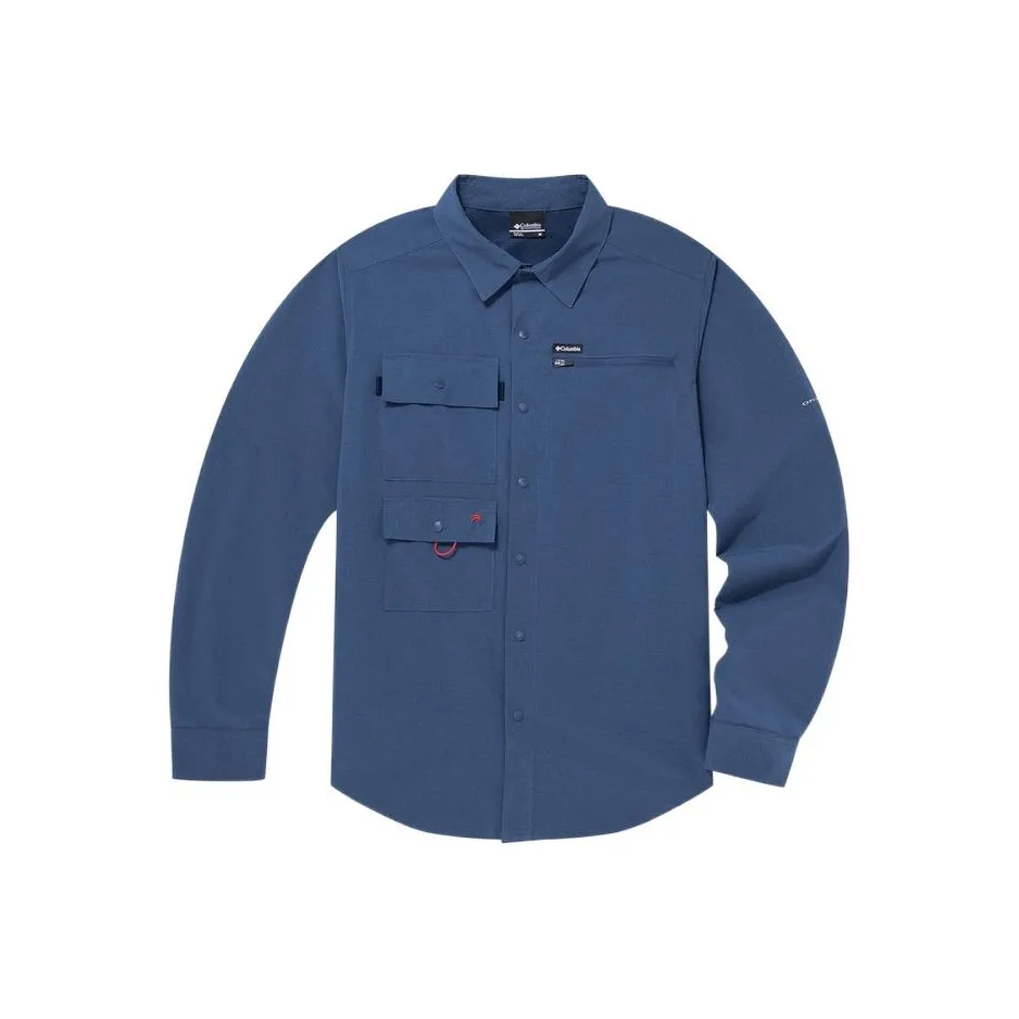 Columbia Blue Мужские Рубашки