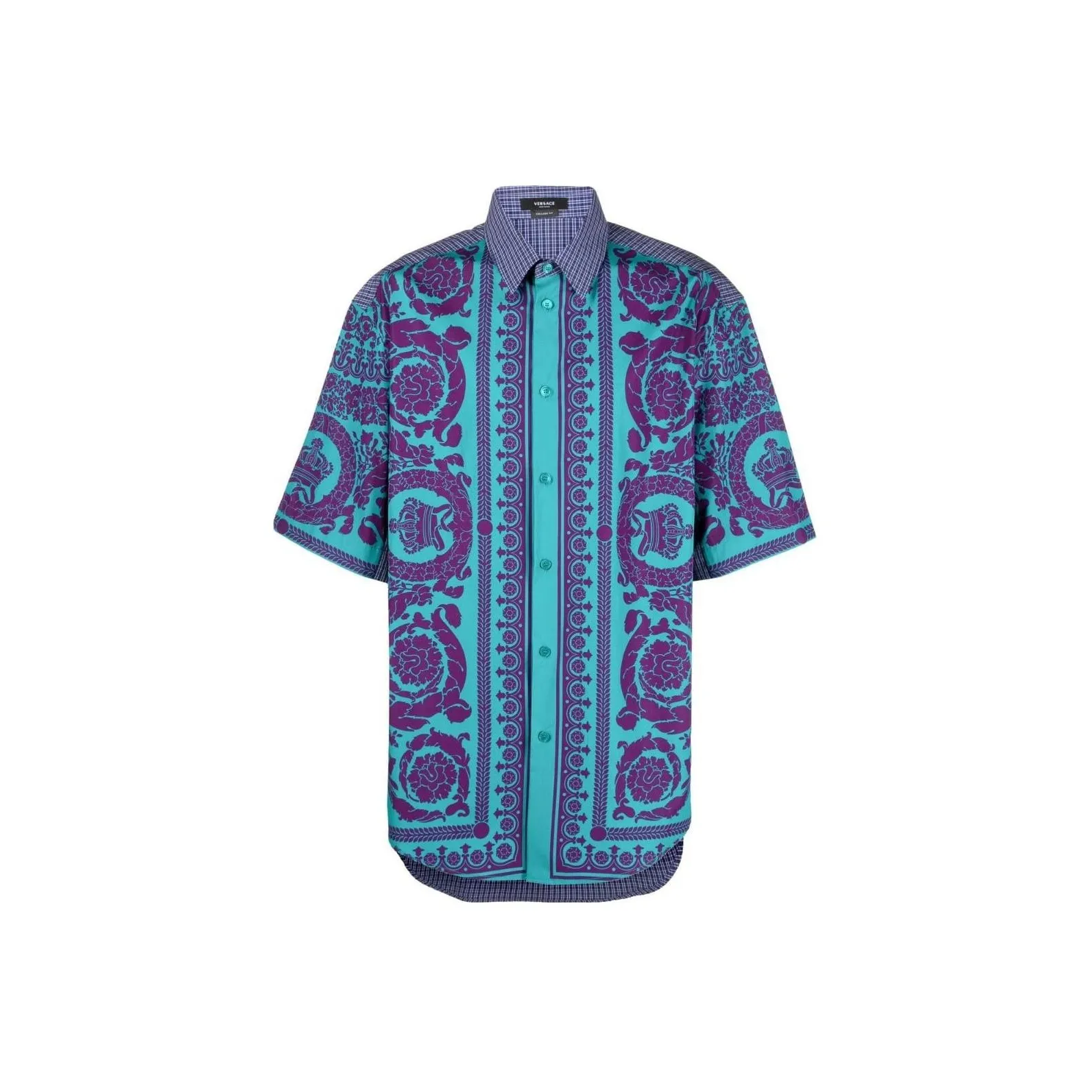 FANSIZHE VERSACE Shirt Men's Purple