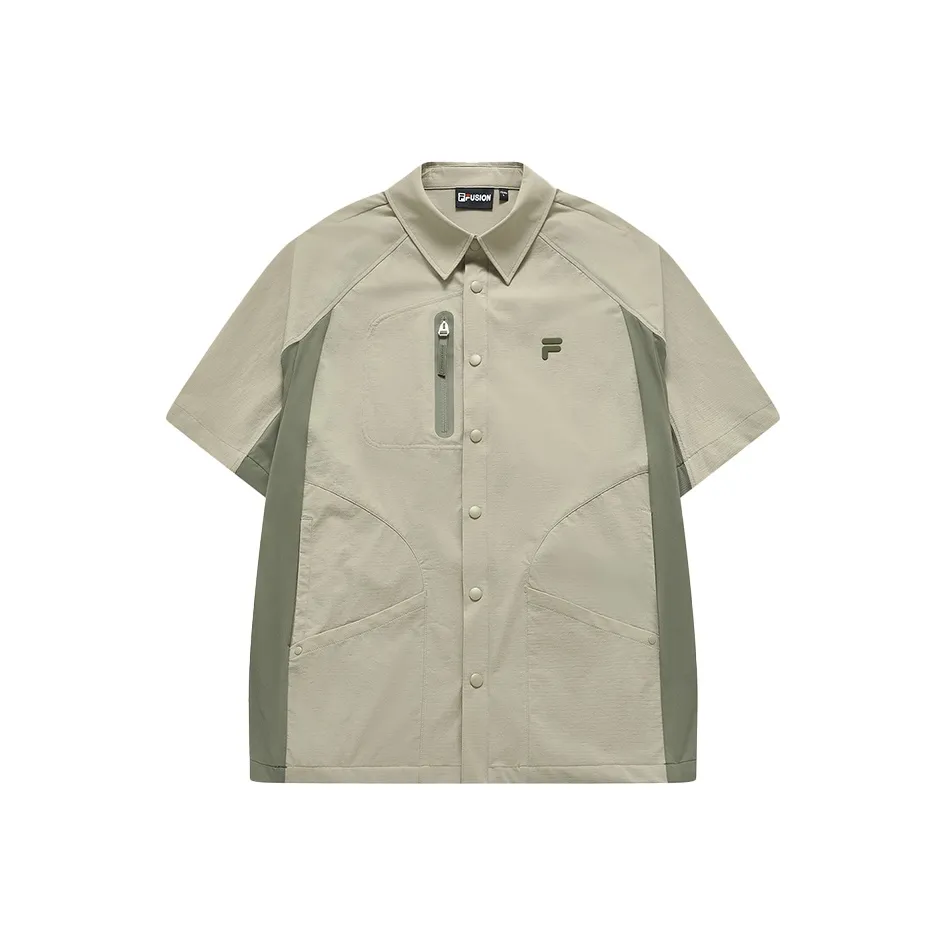 FILA FUSION URBAN TECH Shirts Men Khaki