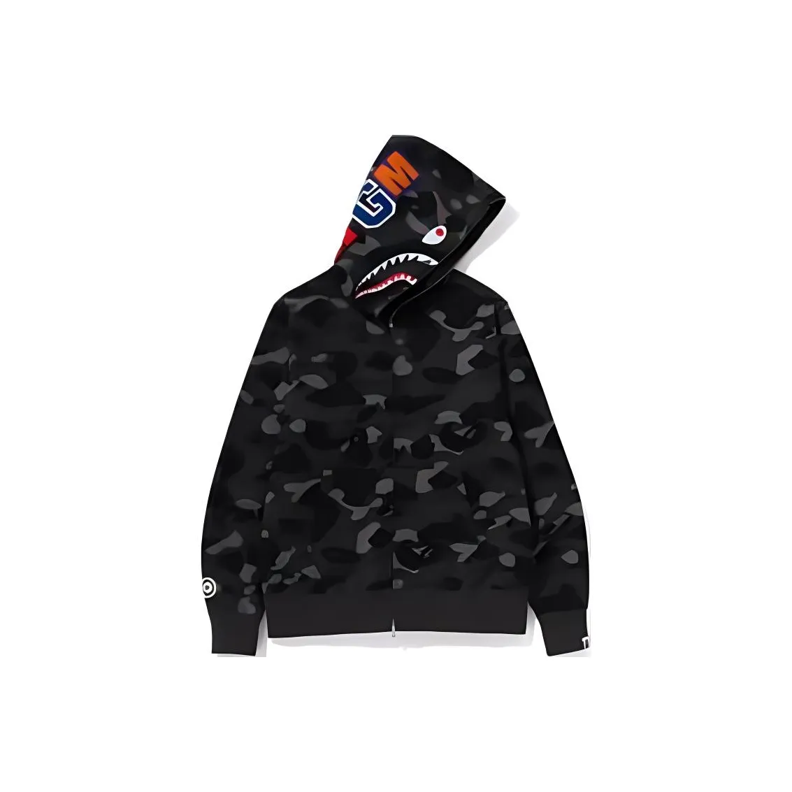 Bape Color Camo Shark Full Zip Hoodie FW24