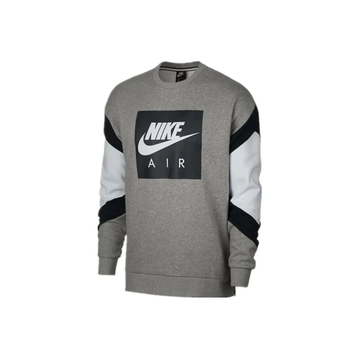 Nike Серый Белый Мужские Толстовки