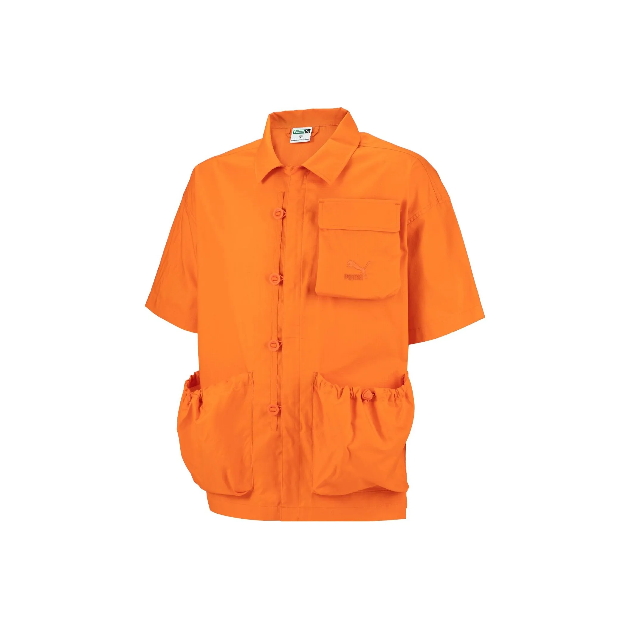 PUMA Оранжевый Красный Мужская Рубашка