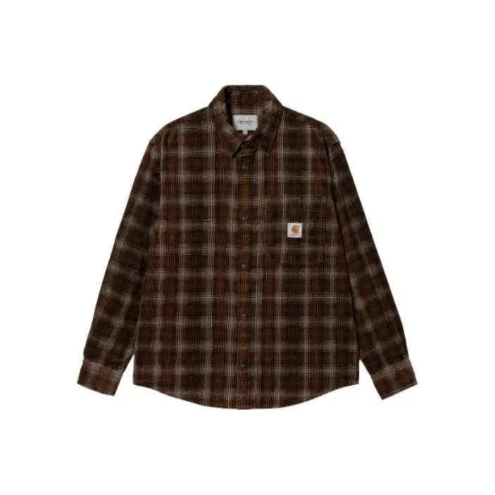 Carhartt WIP Кофе Мужские Рубашки