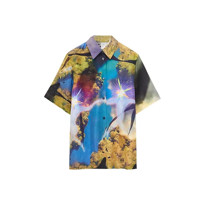 LOEWE SS23 Многоцветные Унисекс Рубашки