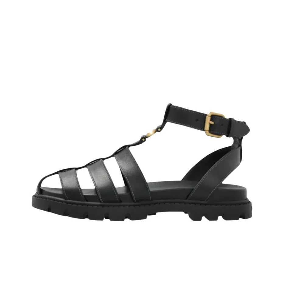 COACH Sclupt Roman Sandals Women's Black