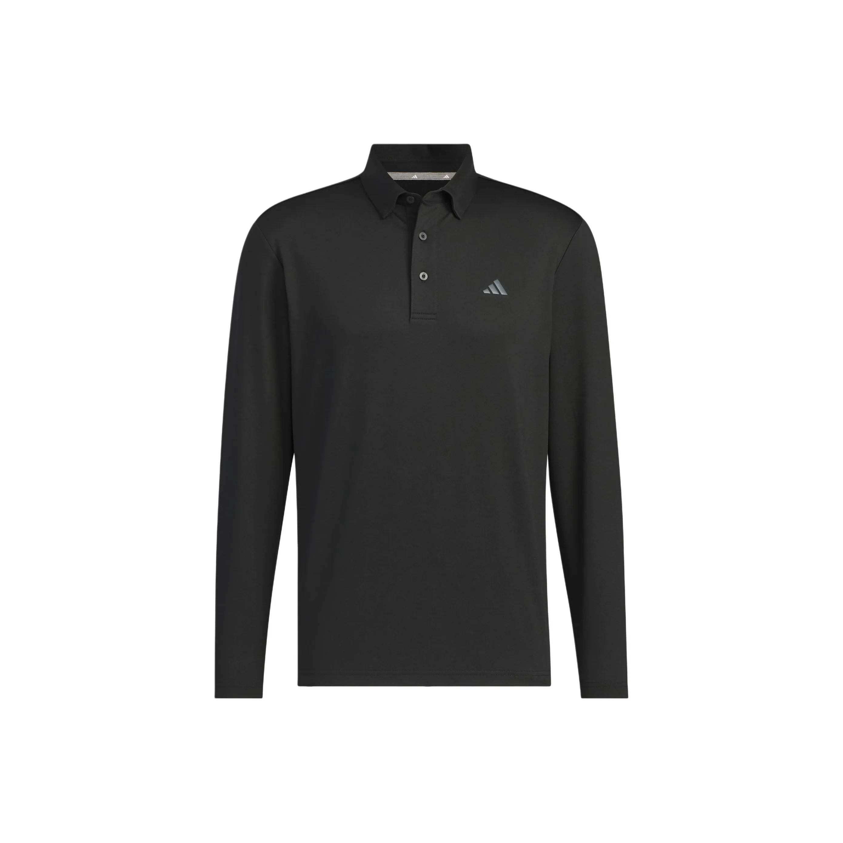 Adidas LONG SLEEVE Polo Shirt Men's Black