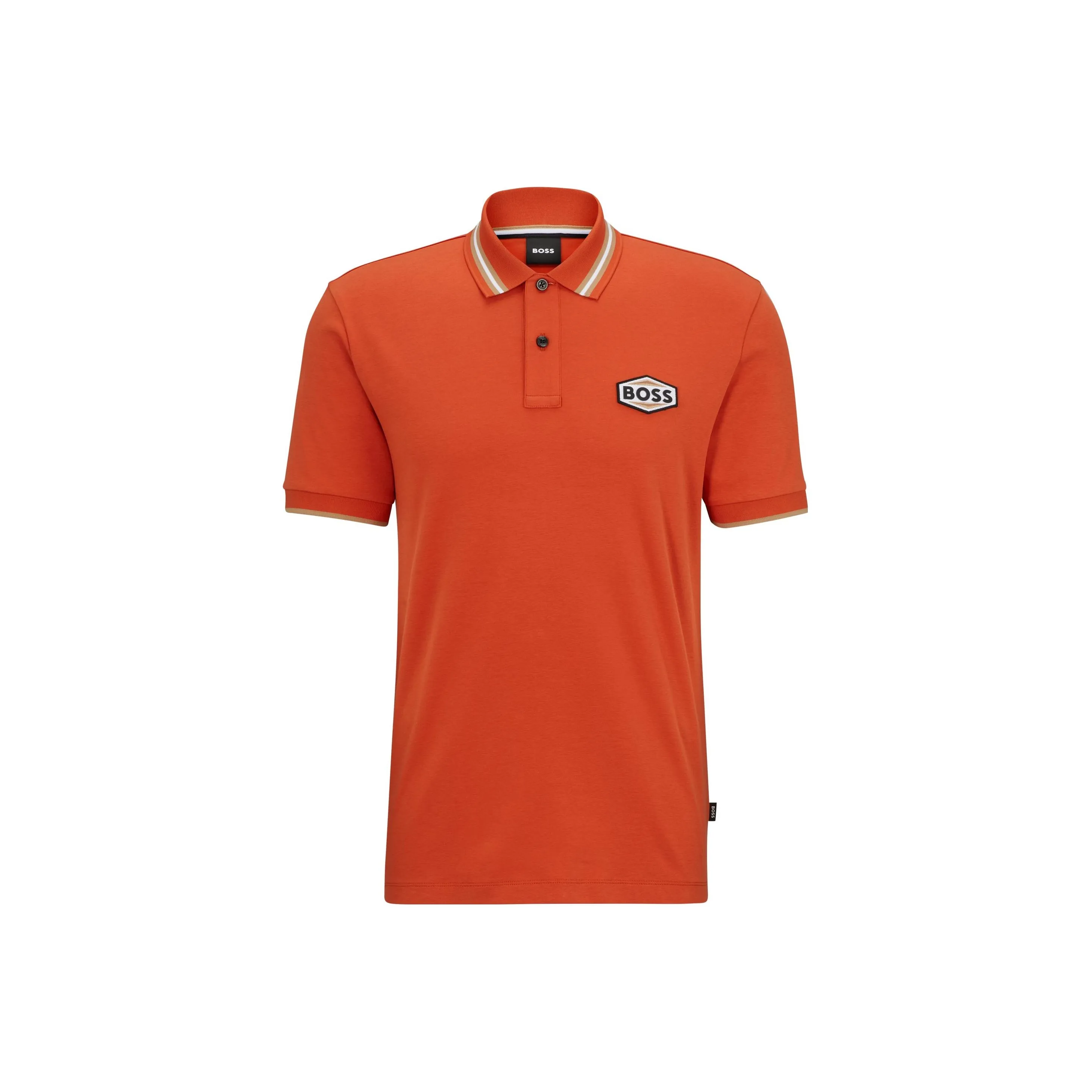 HUGO BOSS Polo Shirts Men's Orange